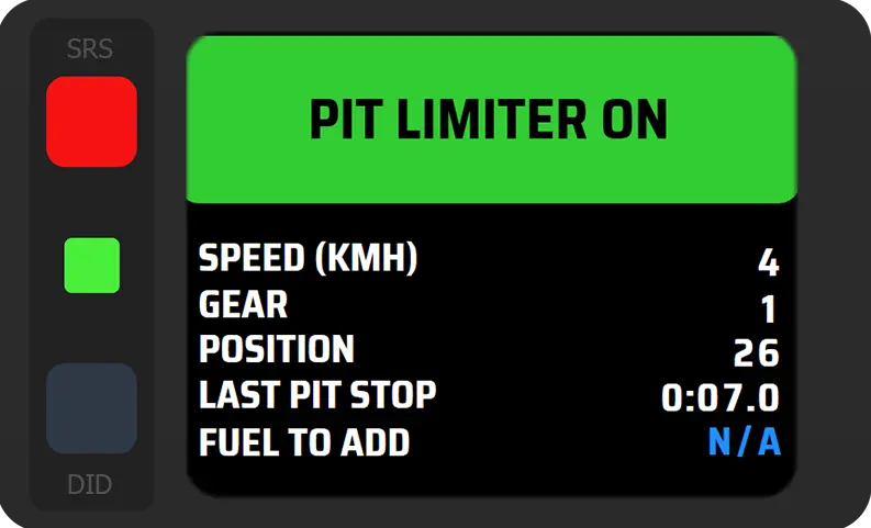 Pit Limiter